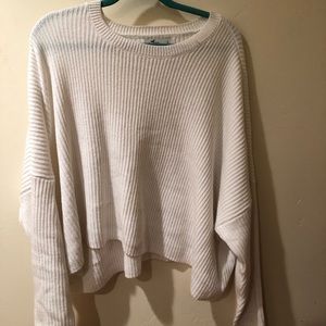 White knitted Sweater